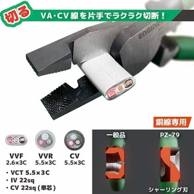 画像1: 便利工具　ネジザウルスVAペンチ　P9-1602　P10-1502　P11-1603　P12-1703　P15-1607