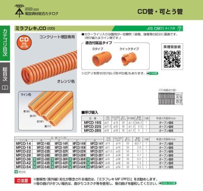 画像1: CD管　コンクリート埋設専用 P11-1711　P12-1610　P13-1511