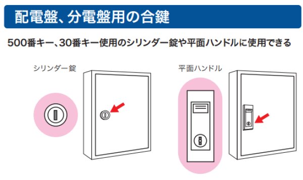 画像4: 盤用マルチキー　P15-1512　P16-1511 (4)