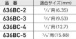 画像3: フレアキャップ　ねじ込み式　TA636BC-2、-3、-4、-5、-6　P16-1329　P17-1329 (3)
