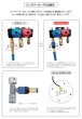 画像7: ロータリーホース R410A・R32A用 新タイプチャージホース　P16-1101　P17-1101 (7)