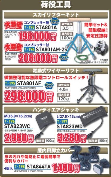 画像1: ハンディエアジャッキ (1)