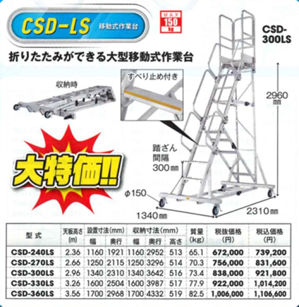 画像1: 移動式作業台 (1)