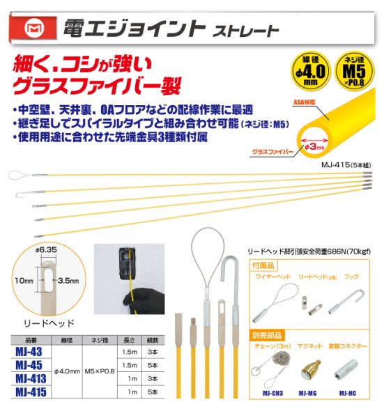 画像1: 電工ジョイント　ストレートタイプ (1)