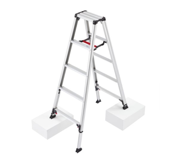 画像2: 伸縮脚立　脚軽伸縮タイプ (2)