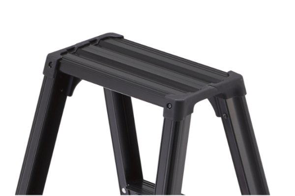 画像3: 軽量脚立　脚軽ブラック (3)