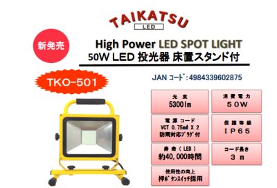 画像1: LED投光器