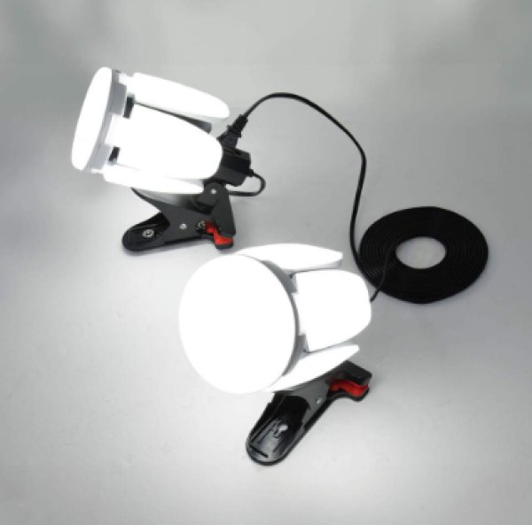 画像3: LEDクリップライト100Vコンセント付 (3)